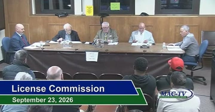 From the License Commission